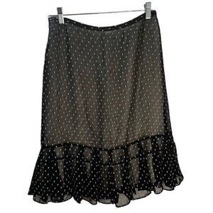 NWOT Ann‎ Taylor LOFT Chiffon Tulip Skirt 6P